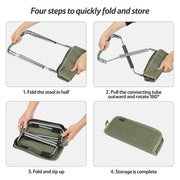 Naturehike PeakLite XL01 Ultralight Folding Camping Stool