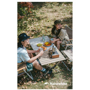 Folding table Naturehike Star Jane T01 CNK2550JJ018, 119x60 cm, carbon steel, beige
