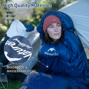 Naturehike Mujin™ MJ600 Synthetic Mummy Sleeping Bag 23°F / -5°C