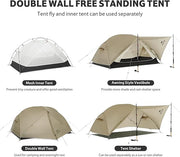 Naturehike Mongar UL 2-Person Ultralight Backpacking Tent