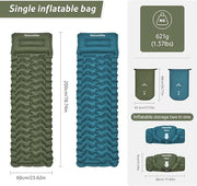 Naturehike FC01™ Ultralight Inflatable Single Pillow Sleeping Pad