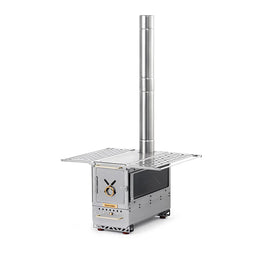 Naturehike Icefield Tabletop Wood-Burning Stove with Chimney