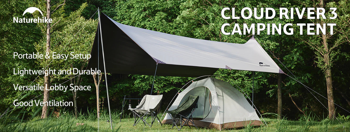 Naturehike Cloud River 3-Person Backpacking Tent
