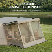 Naturehike Village 13 Flagship 8-Person Automatic Cabin Tent