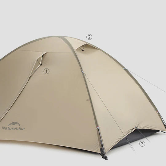 Naturehike Giling PRO 4-Season 2-Person Backpacking Tent