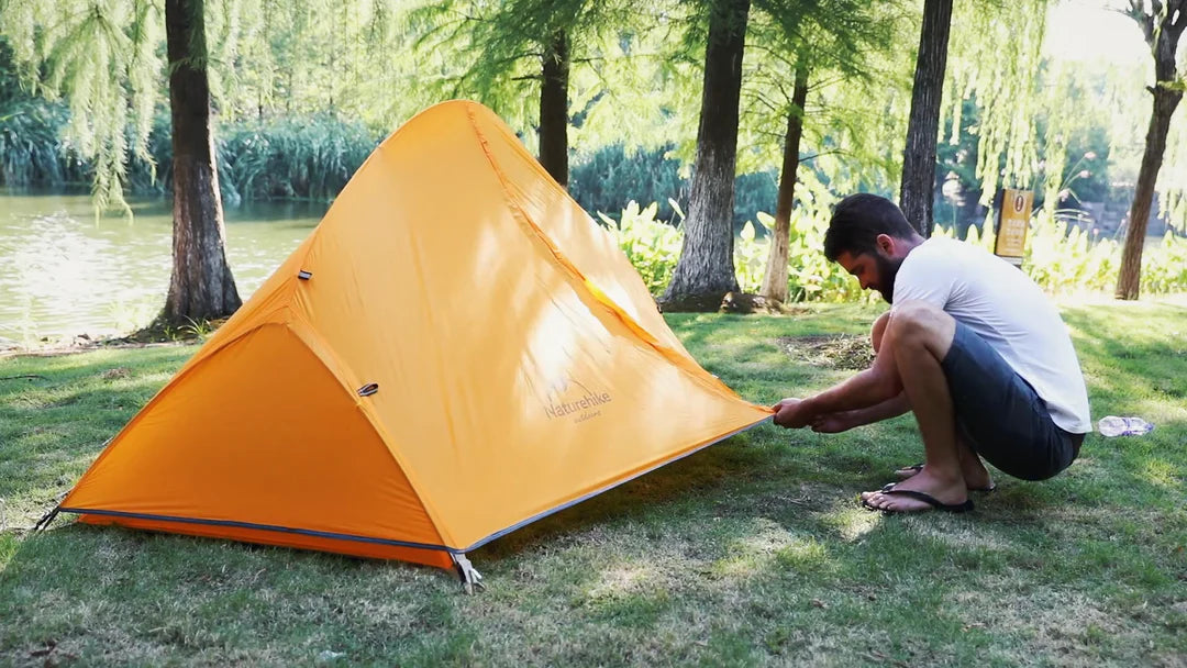 Naturehike Cloud Trek 1-Person Ultralight Bikepacking Tent