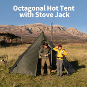 Naturehike Ranch Fire 6-Person Octagonal Hot Tent