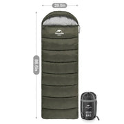 Naurehike Solora™ U150 Hooded Synthetic Sleeping Bag 52°F / 11°C