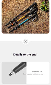 Naturehike base three-section 6061 aluminium alloy trekking pole