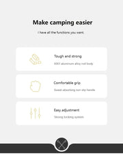 Naturehike base three-section 6061 aluminium alloy trekking pole