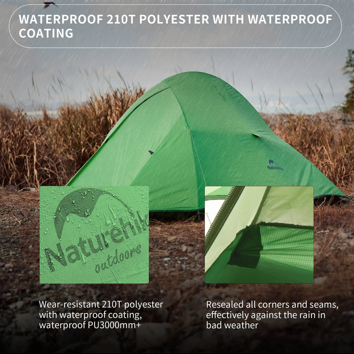 Naturehike Cloud Up Base 2-Person Backpacking Tent