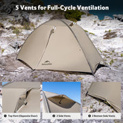 Naturehike Giling PRO 4-Season 2-Person Backpacking Tent
