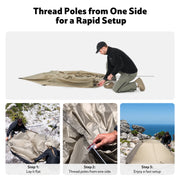 Naturehike Giling PRO 4-Season 2-Person Backpacking Tent