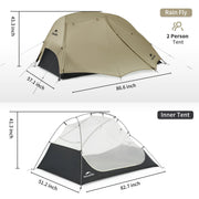 Star River UL 2-Person Ultralight Backpacking Tent