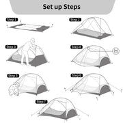 Star River UL 2-Person Ultralight Backpacking Tent